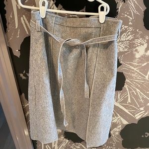 Zara Felted Wool Skirt